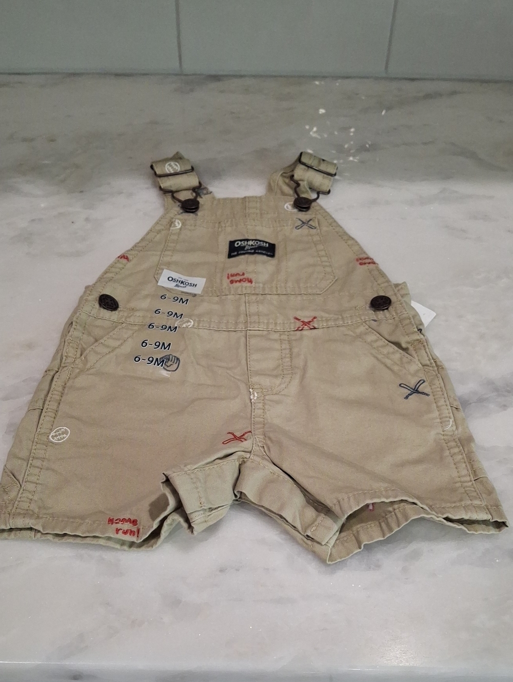 Infant's Short Overalls